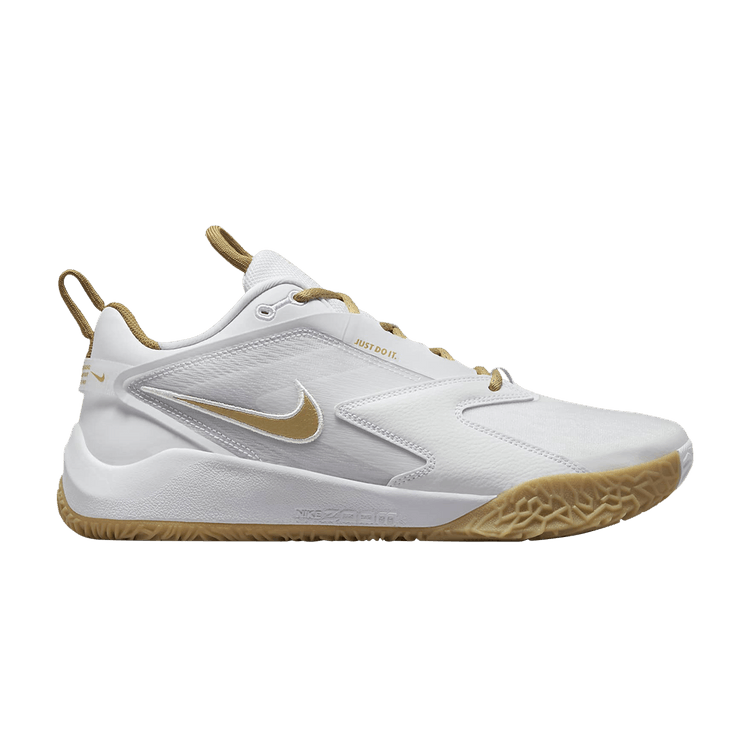 Nike Air Zoom Hyperace 3 'White Metallic Gold Gum'