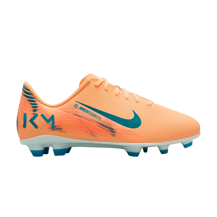 Kylian Mbappé x Nike Jr. Mercurial Vapor 16 Club GS MG 'Melon Tint/Igloo/Neo Turquoise'