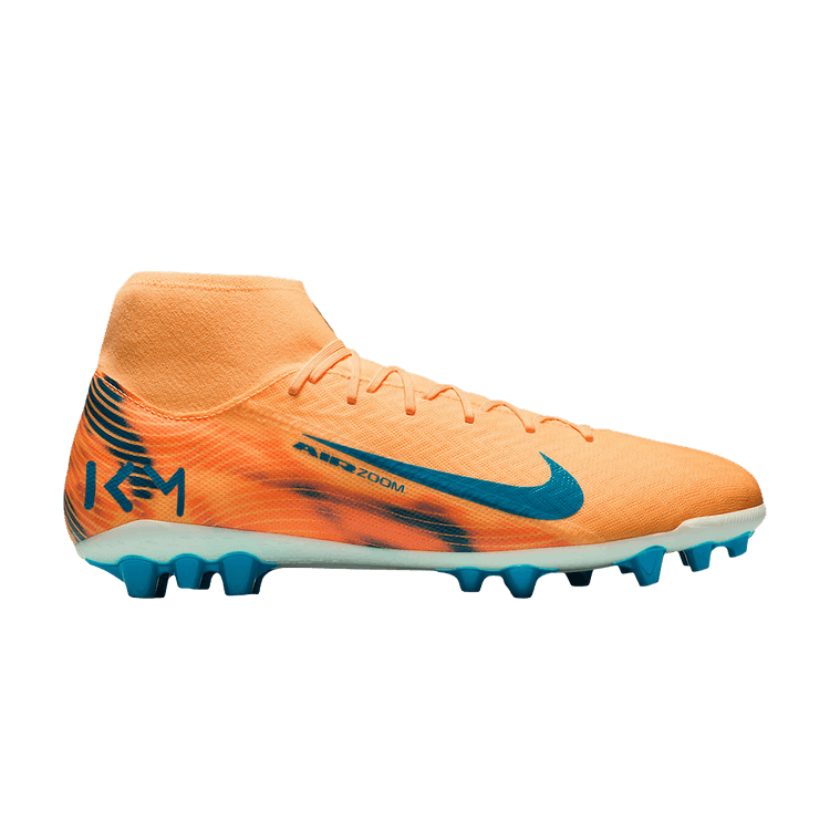 Kylian Mbappé x Nike Mercurial Superfly 10 Academy 'Melon Tint/Igloo/Neo Turquoise'