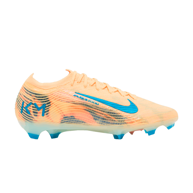 Kylian Mbappé x Nike Mercurial Vapor 16 Elite 'Melon Tint/Igloo/Neo Turquoise'