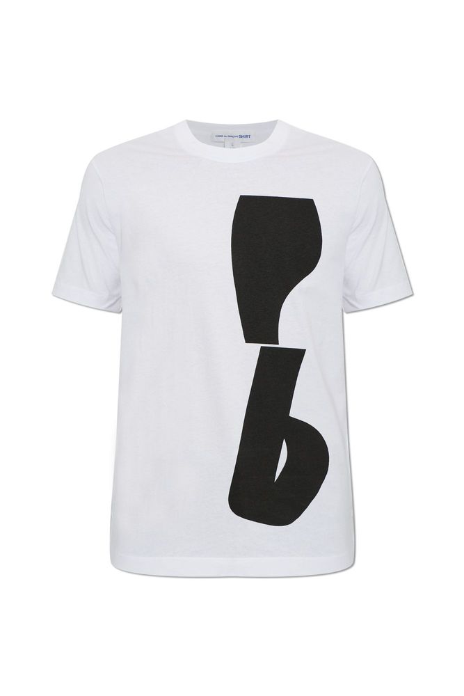 Comme des Garçons Shirt Abstract Print T-Shirt