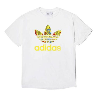 adidas originals Keith Haring Sports Round Neck Short Sleeve White
