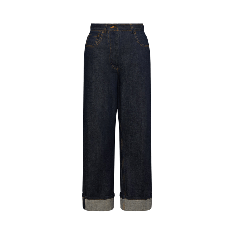 Thom Browne Classic 5 Pocket Denim Pant In Japanese Selvedge Denim 'Navy'