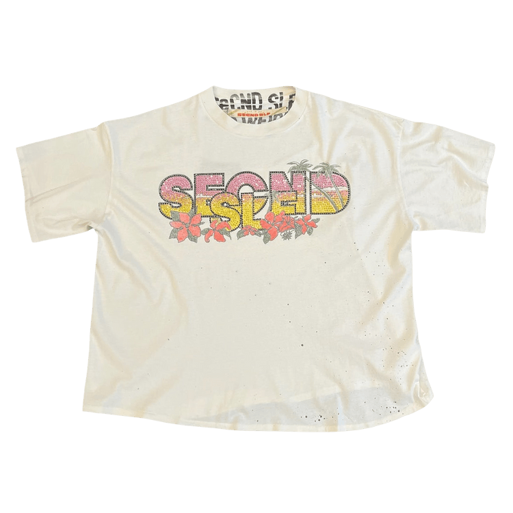 Secnd Slf Flooded Turks Torque Tee 'White'
