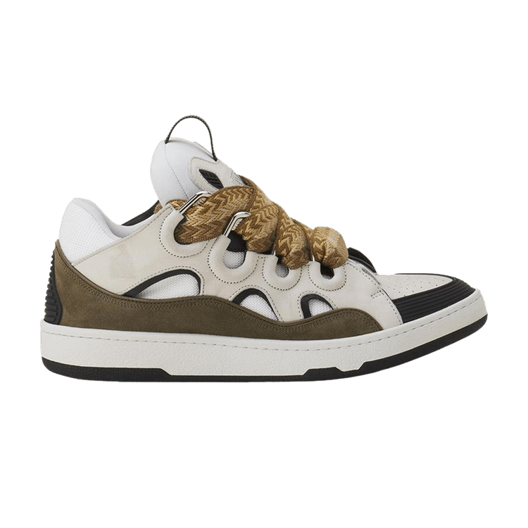 Lanvin Curb Sneakers 'Blanc Kaki'