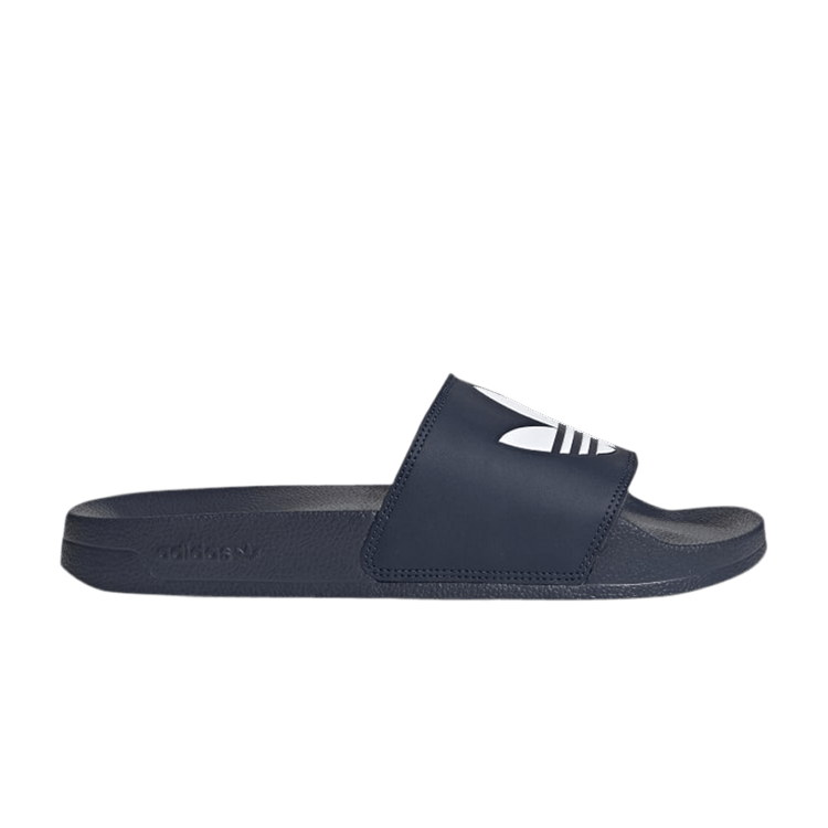 Adidas Adilette Lite Slides 'Trefoil Logo - Collegiate Navy'