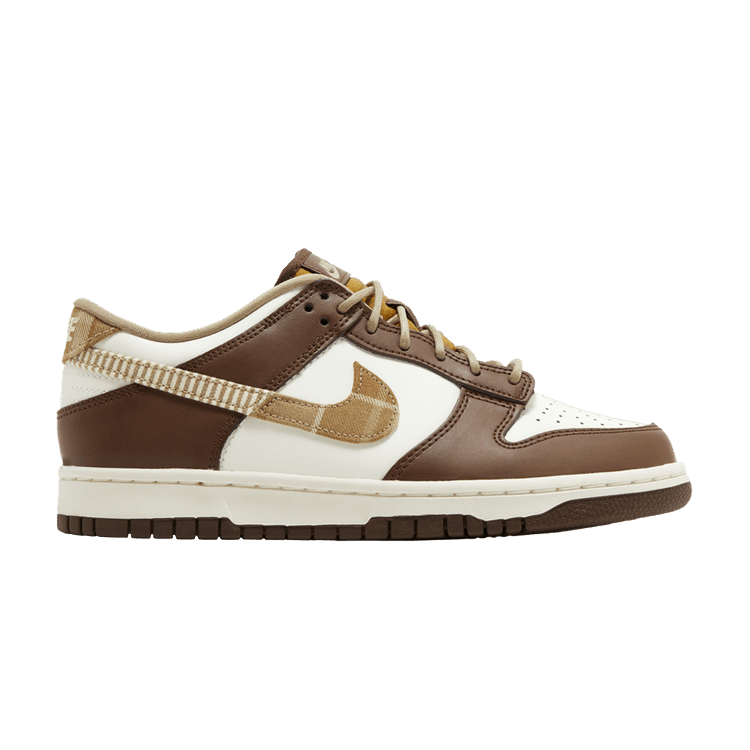 Nike Dunk Low GS 'Plaid Brown'