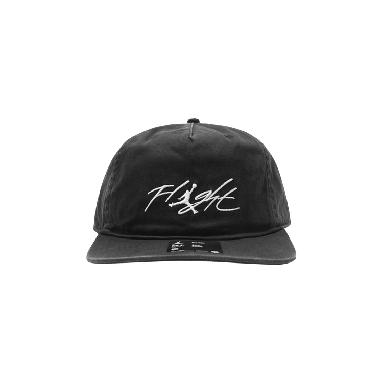 Air Jordan Flight Pro Unstructured 5-Panel Cap 'Black/White'