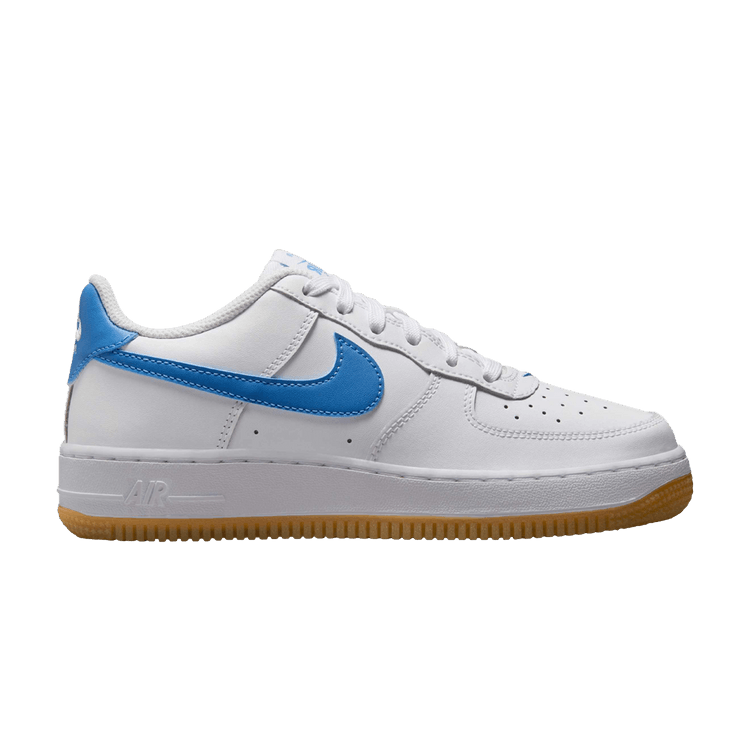 Nike Air Force 1 GS 'White Blue Beyond Gum'