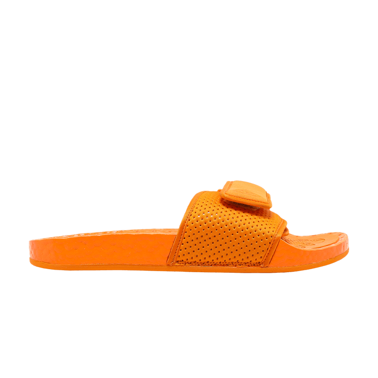 Pharrell x adidas Boost Slides 'Bright Orange'
