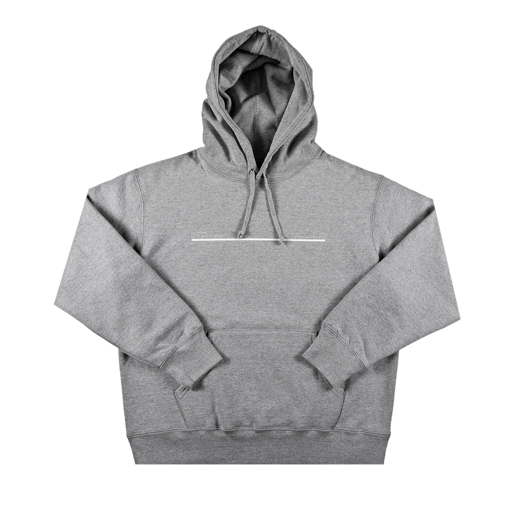 Supreme Shop Hooded Sweatshirt - Los Angeles 'Heather Grey'