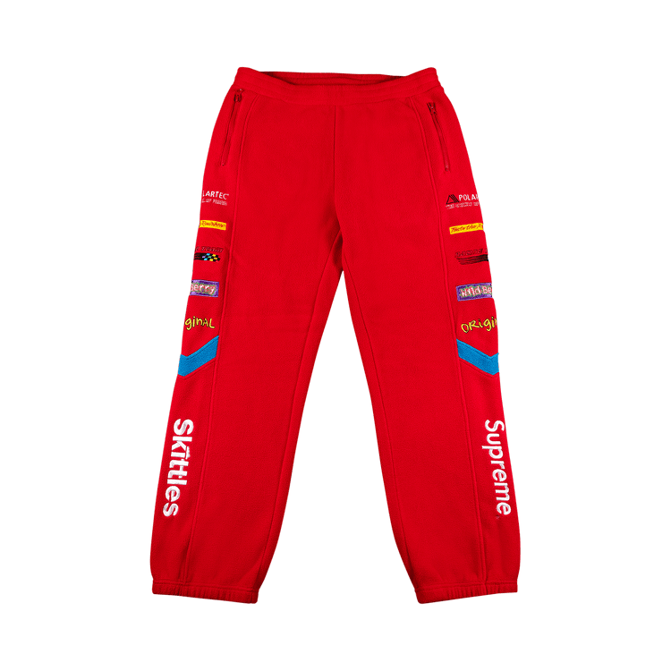 Supreme x Skittles x Polartec Pant 'Red'