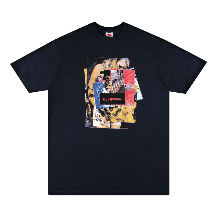 Supreme Stack Tee 'Navy'