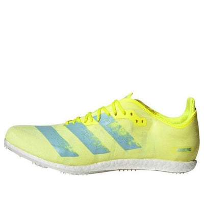 adidas Adizero Avanti Track Field Shoes 'Yellow Aqua'