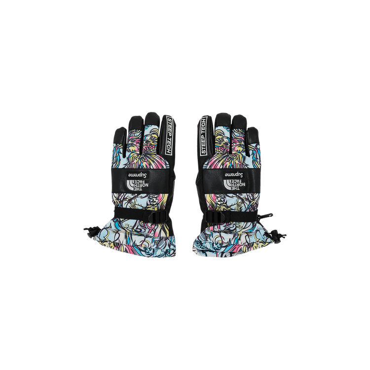 Supreme x The North Face Steep Tech Gloves 'Multicolor Dragon'