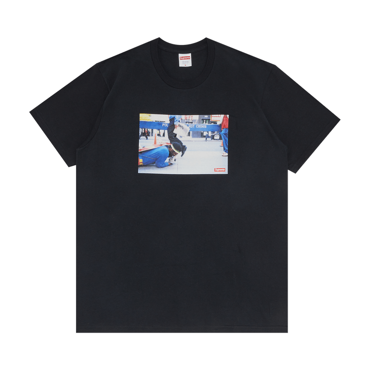 Supreme x Pope.L Training Crawl Tee 'Black'