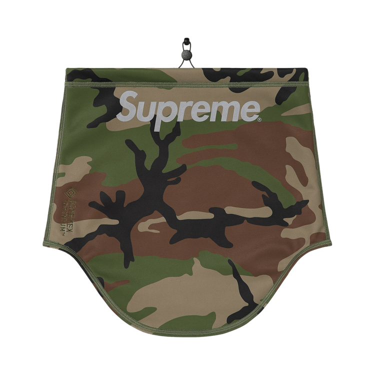 Supreme WINDSTOPPER Neck Gaiter 'Woodland Camo'