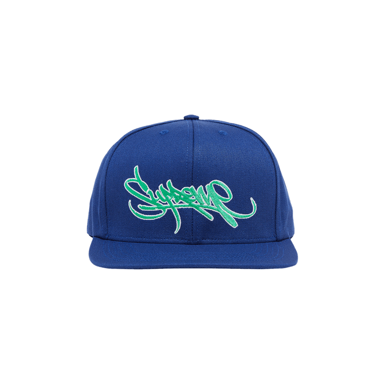 Supreme Handstyle 6-Panel 'Blue'