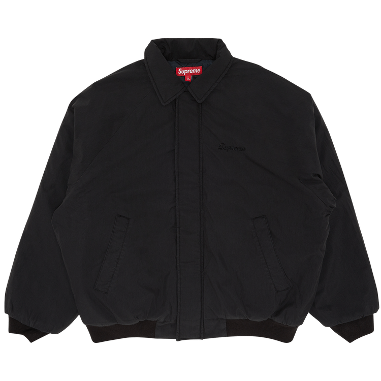 Supreme Peace Embroidered Work Jacket 'Black'