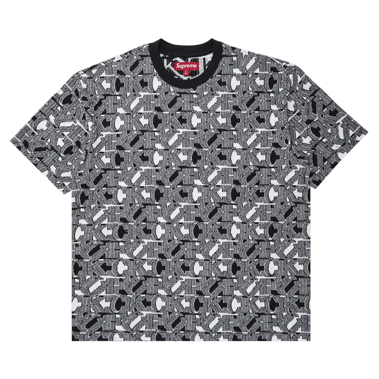 Supreme Fuck Intarsia Short-Sleeve Top 'Black'