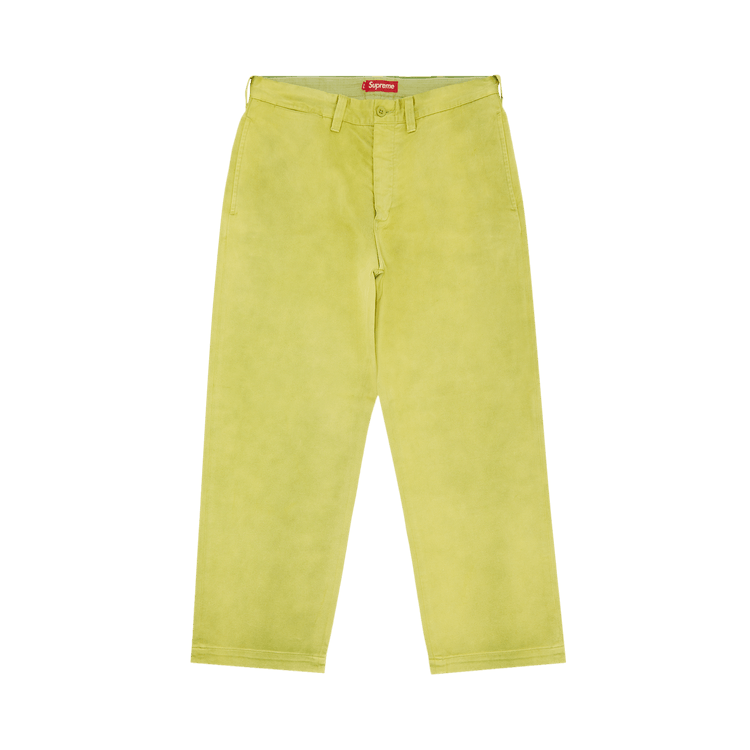 Supreme Chino Pant 'Washed Green'