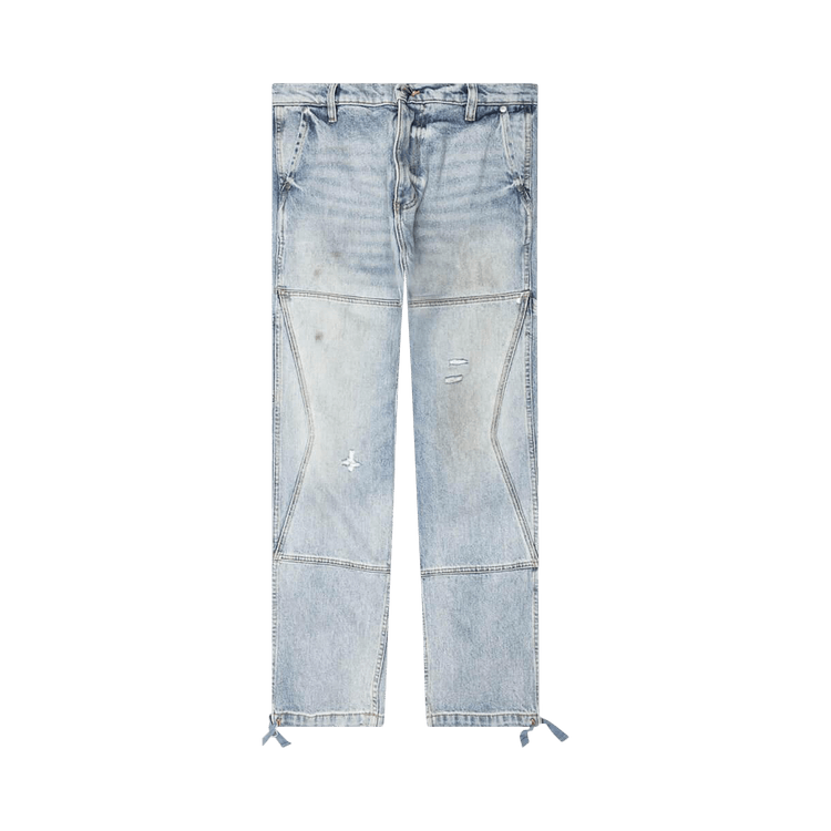 Rhude Reza Denim Double Knee Pant 'Indigo'
