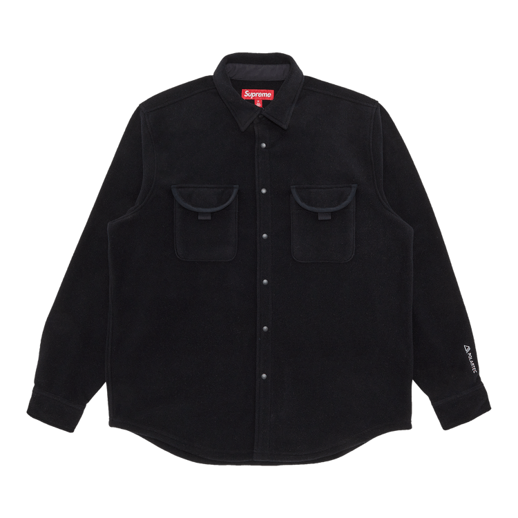 Supreme Polartec Shirt 'Black'