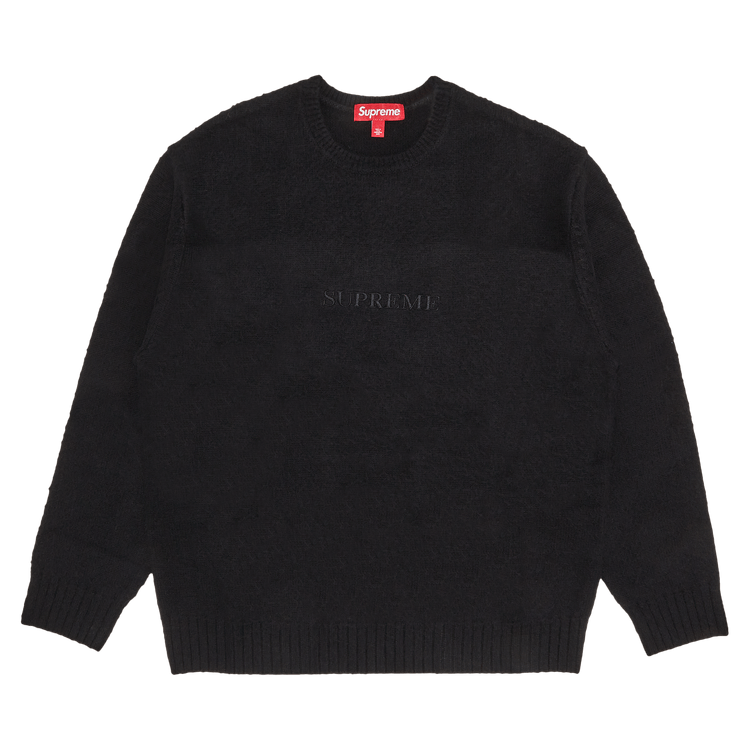 Supreme Pilled Sweater 'Black'