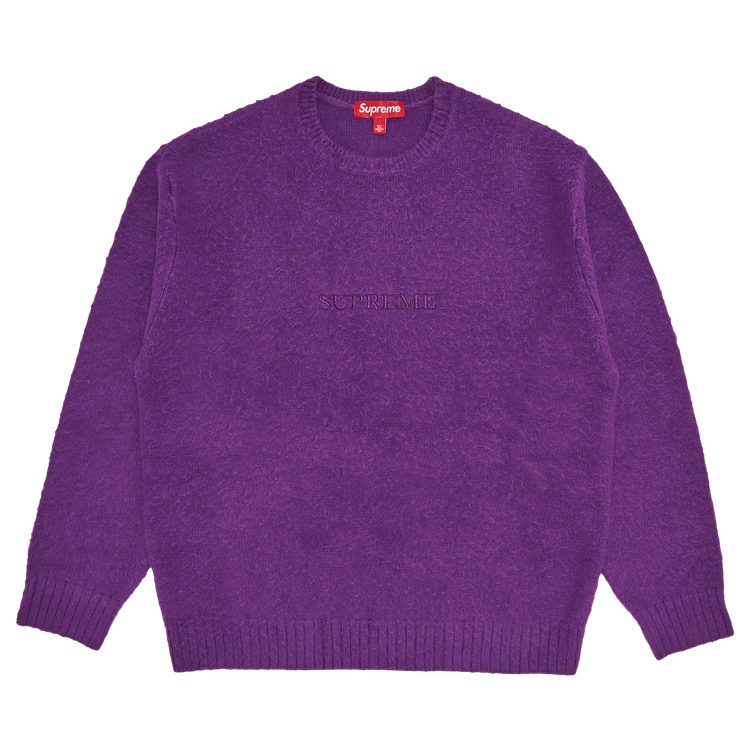 Supreme Pilled Sweater 'Purple'