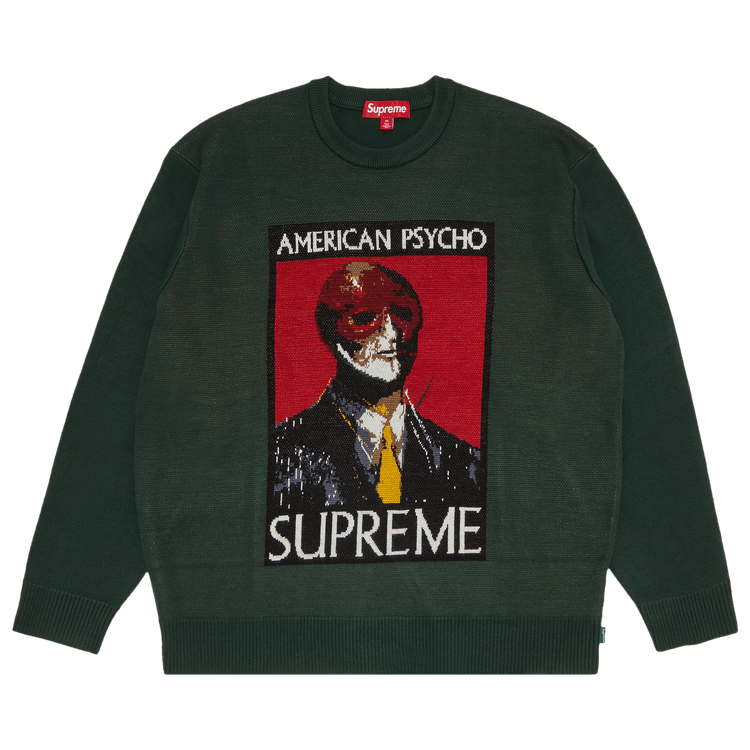 Supreme American Psycho Sweater 'Green'