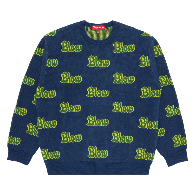 Supreme Blow Sweater 'Navy'