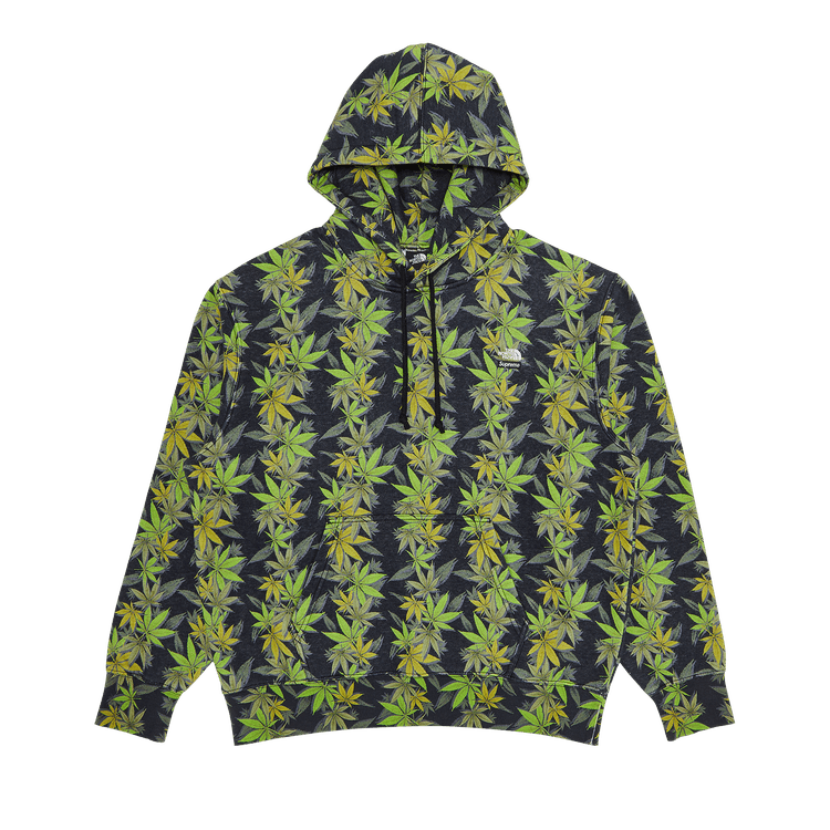 Supreme x The North Face Leaf Hooded Sweatshirt 'Black'