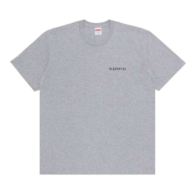 Supreme NYC Tee 'Heather Grey'