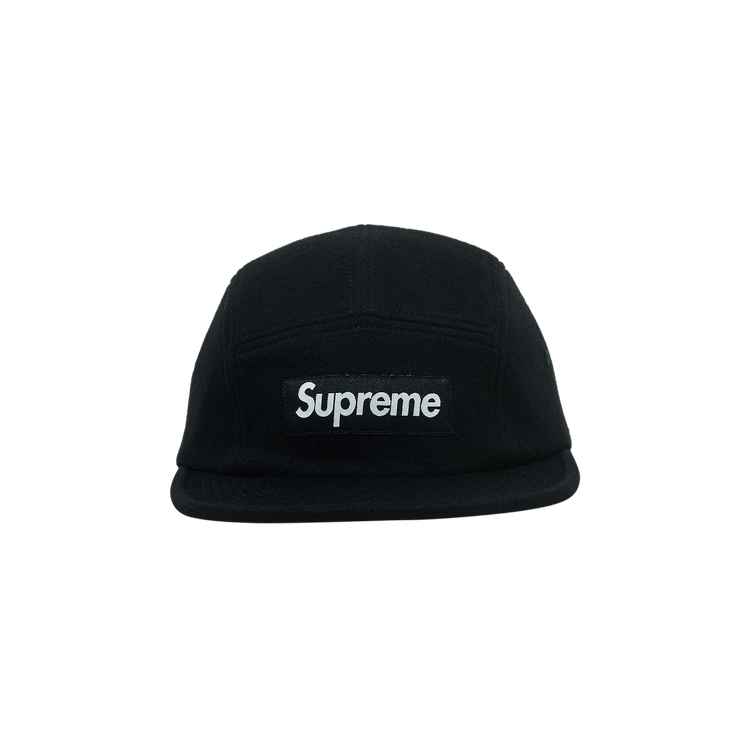 Supreme Wool Camp Cap 'Black'