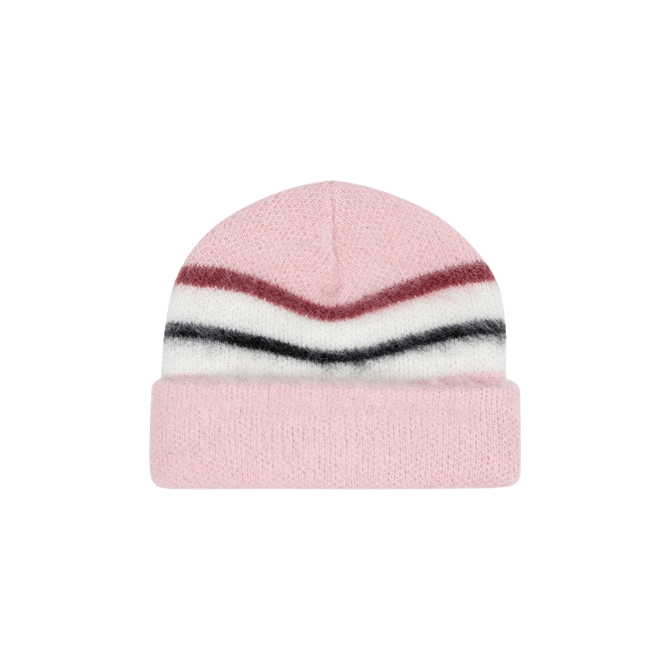 GOLF WANG Mohair Striped Beanie 'Pink'