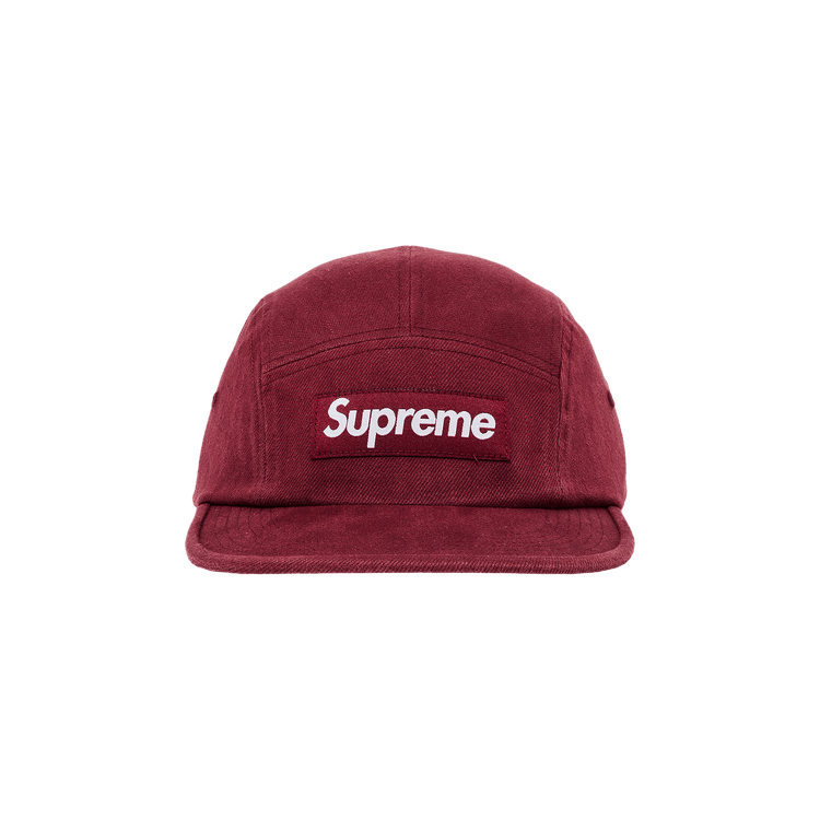 Supreme Denim Camp Cap 'Red'