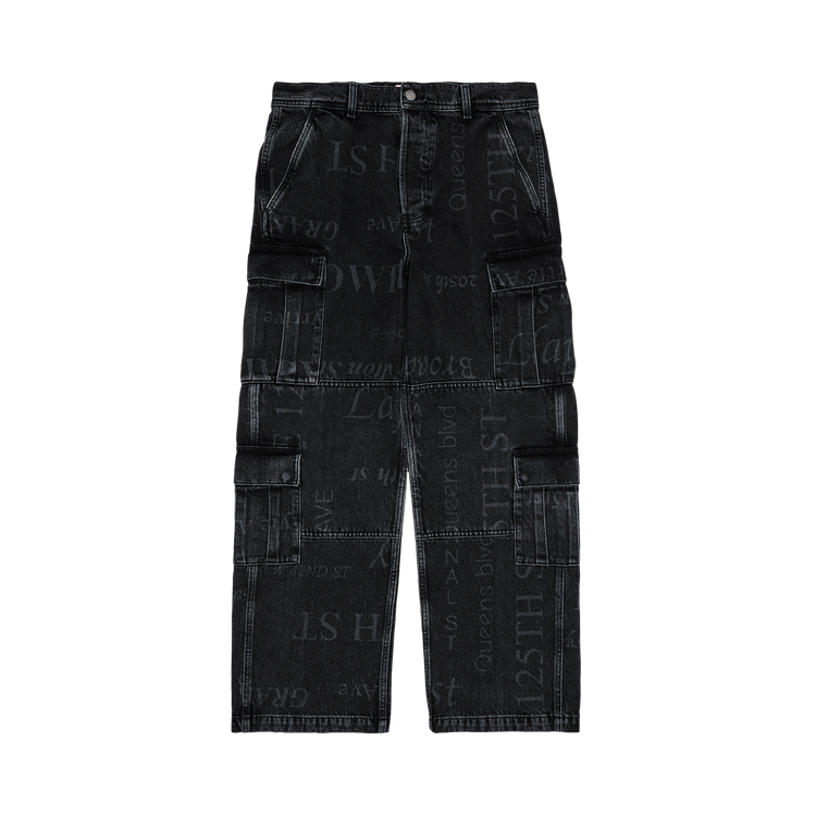 Supreme x Martine Rose Denim Cargo Pant 'Washed Black'