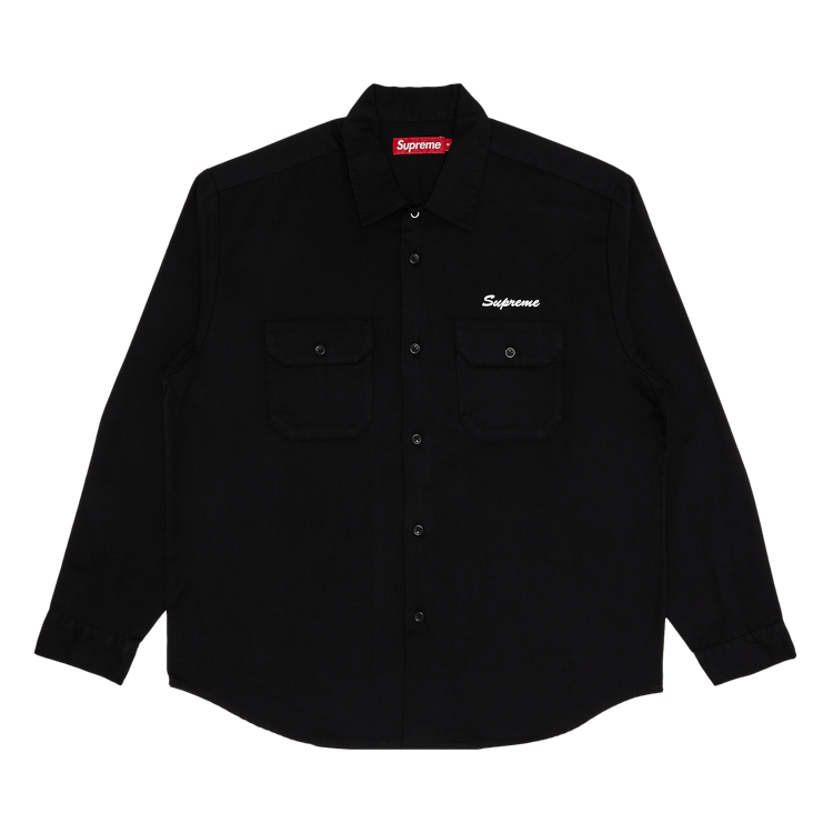 Supreme Mister Cartoon Work Shirt 'Black'