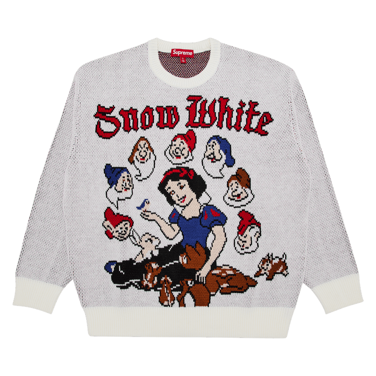 Supreme Snow White Sweater 'White'