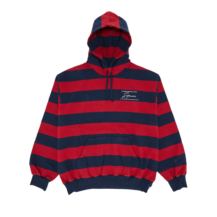 Supreme x Martine Rose Hooded Sweatshirt 'Stripe'