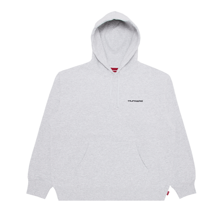 Supreme AOI Stacked Hooded Sweatshirt 'Ash Grey'