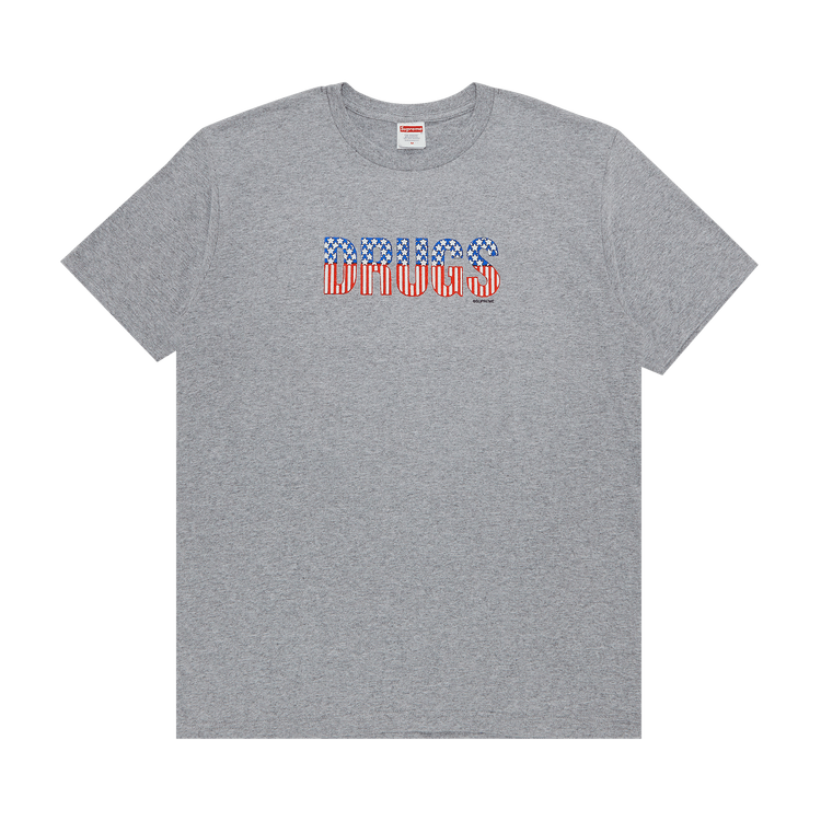 Supreme Drugs Tee 'Heather Grey'