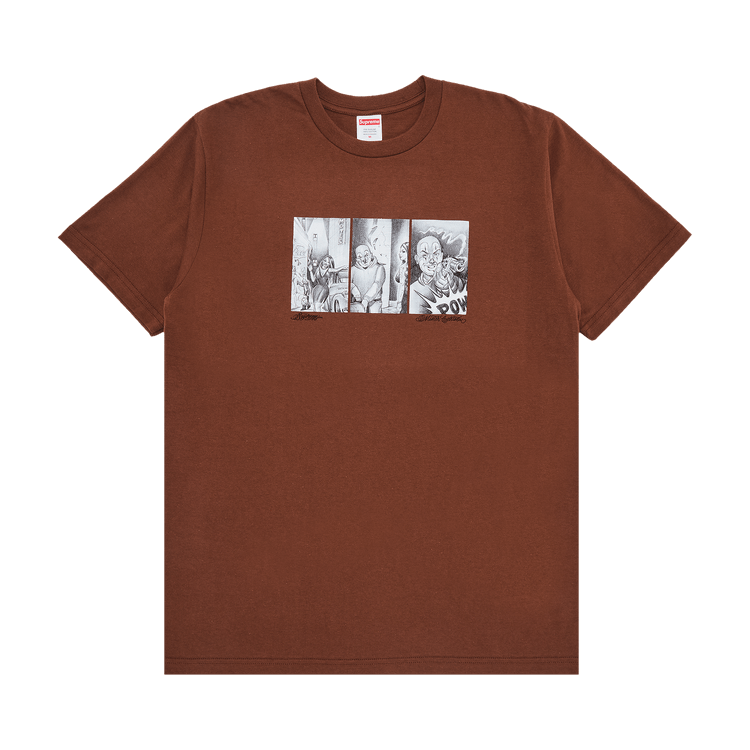 Supreme Mister Cartoon Pow Tee 'Brown'