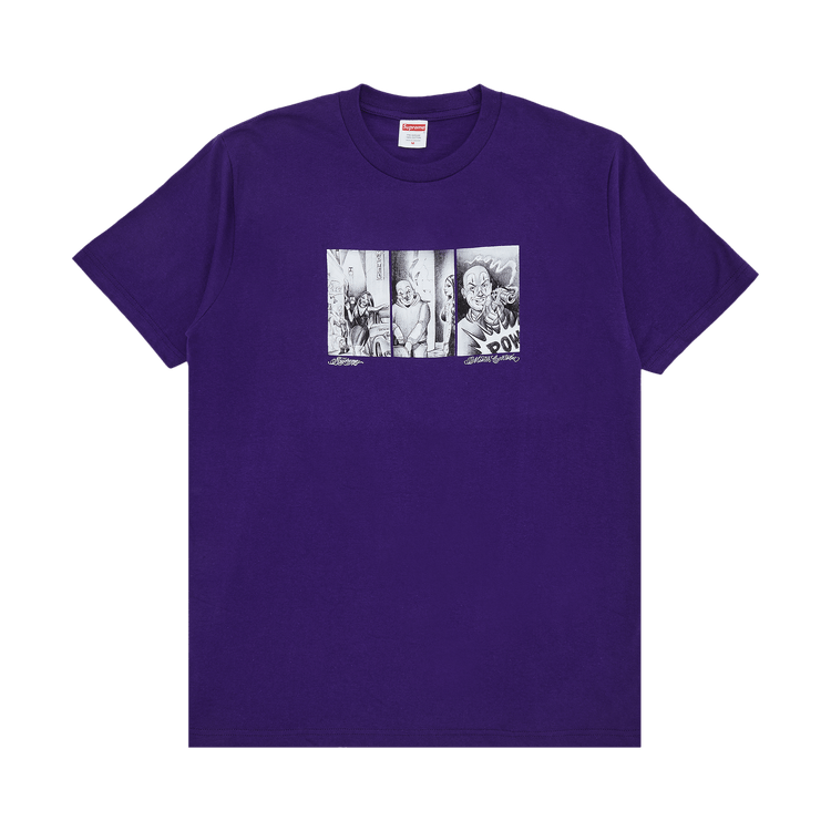 Supreme Mister Cartoon Pow Tee 'Purple'