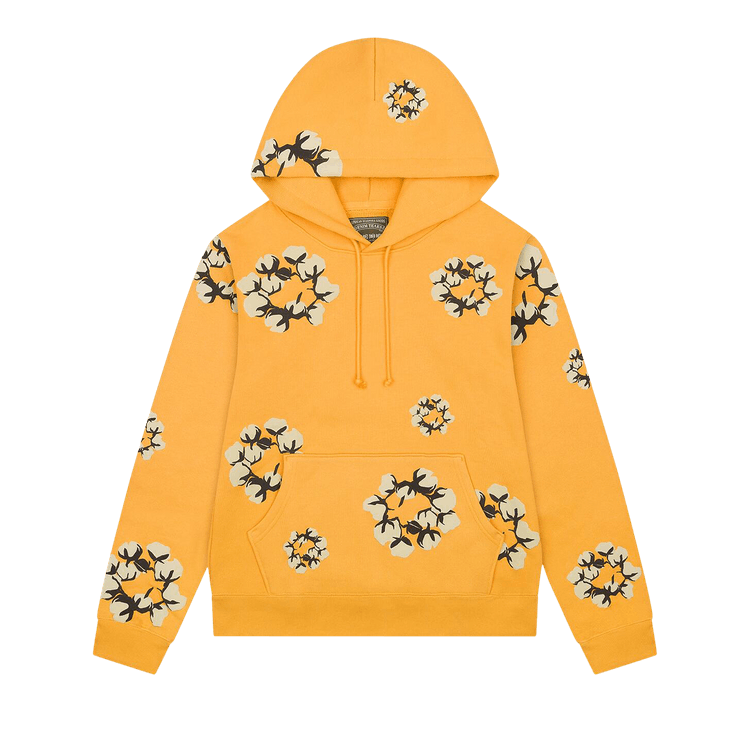 Denim Tears x Cactus Plant Flea Market Cactus Tears Wreath Hoodie 'Yellow'