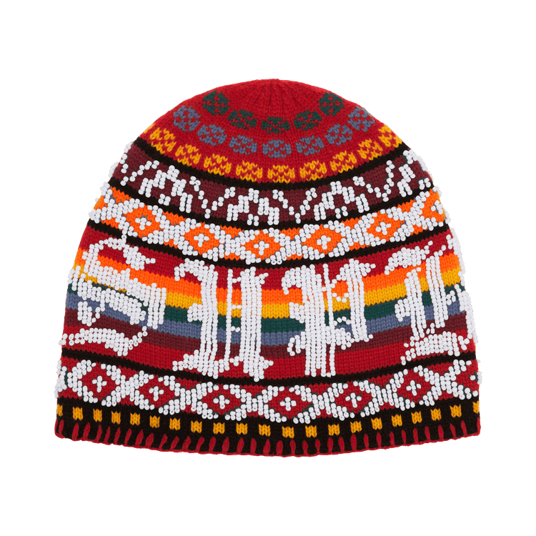Supreme Beaded Beanie 'Red'