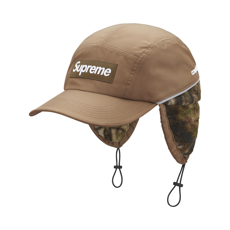 Supreme Polartec Lined Packable Earflap Camp Cap 'Khaki'