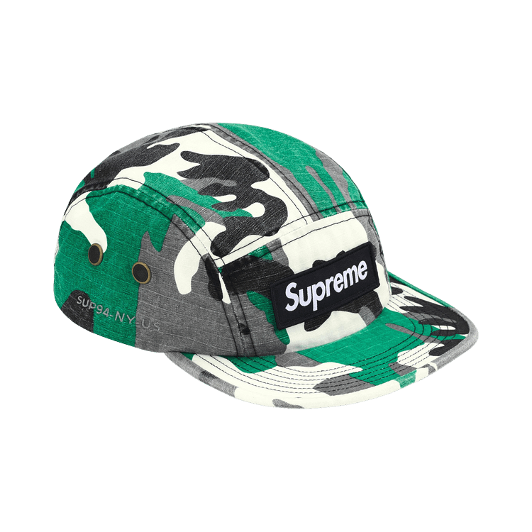 Supreme Military Camp Cap 'Green Camo'