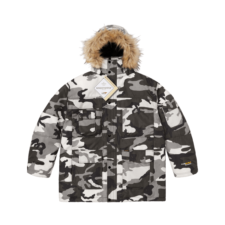 Supreme Cordura Snorkel Coat 'Snow Camo'