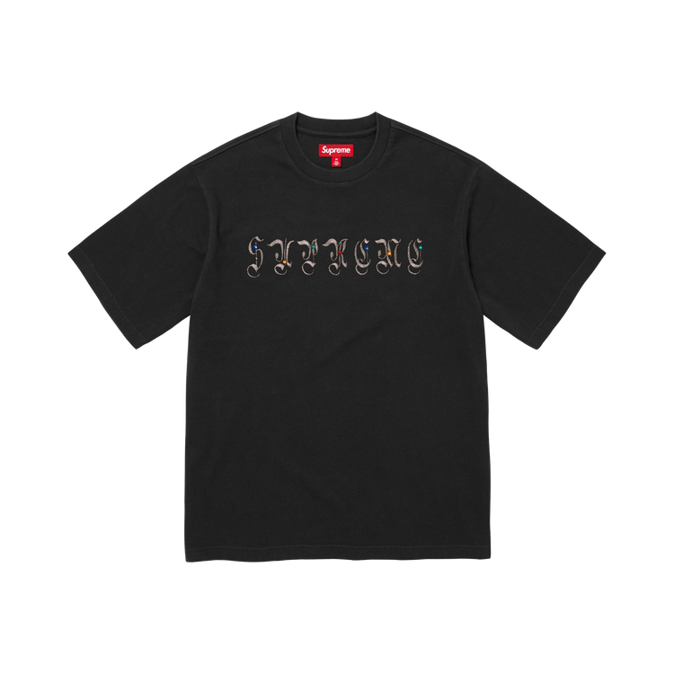 Supreme Aoi Gems Short-Sleeve Top 'Black'